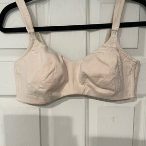 Mimi Maternity Plus Size Soft Cream Bra